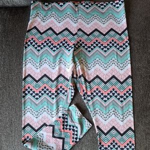 Womens Parretned Leggings